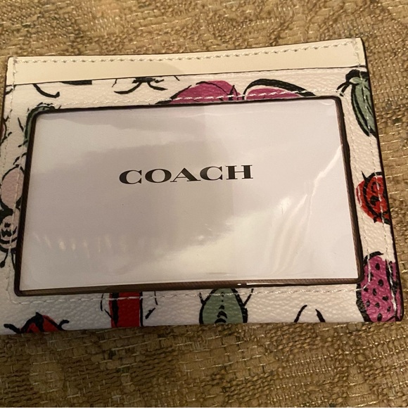 Coach Insert/Creature Theme Card Wallet NEW - Picture 5 of 7